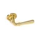 From The Anvil - Polished Brass Newbury Lever on Rose Set - 47193 - Choice Handles