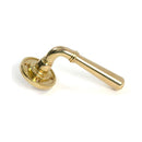 From The Anvil - Polished Brass Newbury Lever on Rose Set - 47193 - Choice Handles