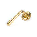 From The Anvil - Polished Brass Newbury Lever on Rose Set - 47193 - Choice Handles