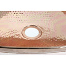 From The Anvil - Hammered Copper Oval Sink - Hammered Copper  - 47203 - Choice Handles