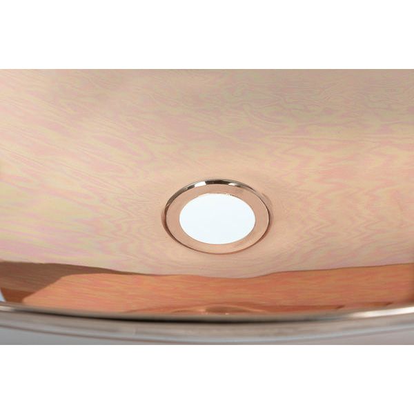 From The Anvil - Smooth Copper Oval Sink - Smooth Copper  - 47206