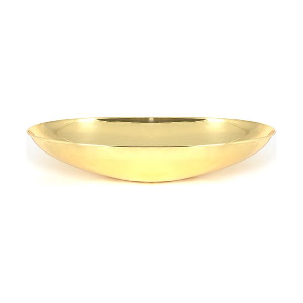 From The Anvil - Smooth Brass Oval Sink - Smooth Brass  - 47208