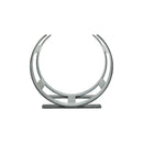 From The Anvil - Pewter Curved Log Holder - Small - Pewter Patina  - 47210 - Choice Handles