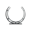 From The Anvil - Pewter Curved Log Holder - Large - Pewter Patina  - 47212 - Choice Handles