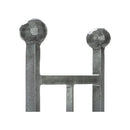 From The Anvil - Pewter Rectangular Log Holder - Pewter Patina  - 47214 - Choice Handles