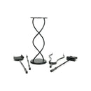 From The Anvil - Pewter Spiral Companion Set - Avon Tools - Pewter Patina  - 47216 - Choice Handles