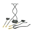 From The Anvil - Matt Black Spiral Companion Set - Hinton Tools - Matt Black  - 47217 - Choice Handles