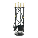 From The Anvil - Matt Black Spiral Companion Set - Hinton Tools - Matt Black  - 47217 - Choice Handles