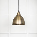 From The Anvil - Aged Brass Brindley Pendant - Aged Brass  - 49497 - Choice Handles