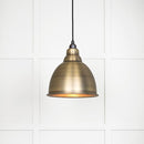 From The Anvil - Aged Brass Brindley Pendant - Aged Brass  - 49497 - Choice Handles