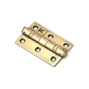 From The Anvil - 3" Ball Bearing Butt Hinge (pair) ss - Aged Brass - 49569 - Choice Handles