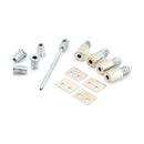 From The Anvil - Polished Nickel Secure Stops (Pack of 4) - Polished Nickel  - 49590 - Choice Handles
