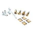 From The Anvil - Aged Brass Secure Stops (Pack of 4) - Aged Brass  - 49592 - Choice Handles