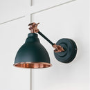 From The Anvil - Smooth Copper Brindley Wall Light in Dingle - Smooth Copper  - 49714SDI - Choice Handles