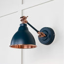 From The Anvil - Smooth Copper Brindley Wall Light in Dusk - Smooth Copper  - 49714SDU - Choice Handles
