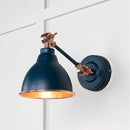 From The Anvil - Smooth Copper Brindley Wall Light in Dusk - Smooth Copper  - 49714SDU - Choice Handles
