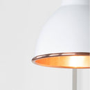 From The Anvil - Smooth Copper Brindley Wall Light in Flock - Smooth Copper  - 49714SF - Choice Handles