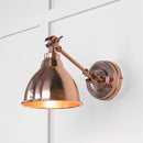 From The Anvil - Smooth Copper Brindley Wall Light - Smooth Copper  - 49714 - Choice Handles