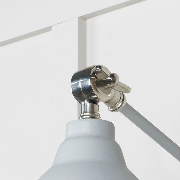 From The Anvil - Smooth Nickel Brindley Wall Light in Birch - Smooth Nickel  - 49715SBI - Choice Handles