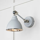 From The Anvil - Smooth Nickel Brindley Wall Light in Birch - Smooth Nickel  - 49715SBI - Choice Handles
