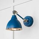 From The Anvil - Smooth Nickel Brindley Wall Light in Upstream - Smooth Nickel  - 49715SU - Choice Handles