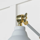 From The Anvil - Smooth Brass Brindley Wall Light in Birch - Smooth Brass  - 49716SBI - Choice Handles