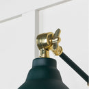 From The Anvil - Smooth Brass Brindley Wall Light in Dingle - Smooth Brass  - 49716SDI - Choice Handles