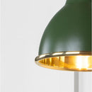 From The Anvil - Smooth Brass Brindley Wall Light in Heath - Smooth Brass  - 49716SH - Choice Handles