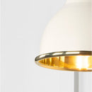 From The Anvil - Smooth Brass Brindley Wall Light in Teasel - Smooth Brass  - 49716STE - Choice Handles