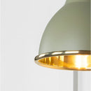 From The Anvil - Smooth Brass Brindley Wall Light in Tump - Smooth Brass  - 49716STU - Choice Handles