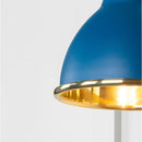From The Anvil - Smooth Brass Brindley Wall Light in Upstream - Smooth Brass  - 49716SU - Choice Handles
