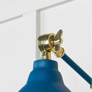 From The Anvil - Smooth Brass Brindley Wall Light in Upstream - Smooth Brass  - 49716SU - Choice Handles