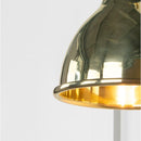 From The Anvil - Smooth Brass Brindley Wall Light - Smooth Brass  - 49716 - Choice Handles