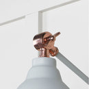 From The Anvil - Hammered Copper Brindley Wall Light in Birch - Hammered Copper  - 49717SBI - Choice Handles