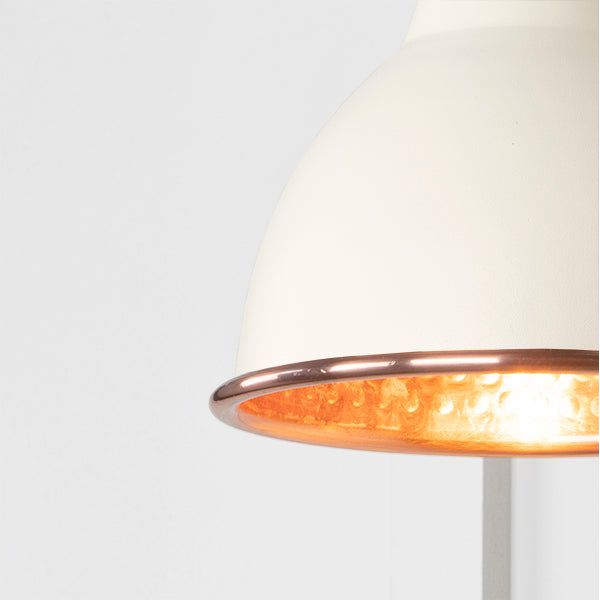 From The Anvil - Hammered Copper Brindley Wall Light in Teasel - Hammered Copper  - 49717STE - Choice Handles
