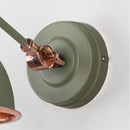 From The Anvil - Hammered Copper Brindley Wall Light in Tump - Hammered Copper  - 49717STU - Choice Handles