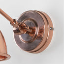 From The Anvil - Hammered Copper Brindley Wall Light - Hammered Copper  - 49717 - Choice Handles