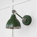 From The Anvil - Hammered Nickel Brindley Wall Light in Slate - Hammered Nickel  - 49718SSL - Choice Handles