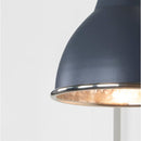 From The Anvil - Hammered Nickel Brindley Wall Light in Slate - Hammered Nickel  - 49718SSL - Choice Handles