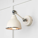 From The Anvil - Hammered Nickel Brindley Wall Light in Teasel - Hammered Nickel  - 49718STE - Choice Handles