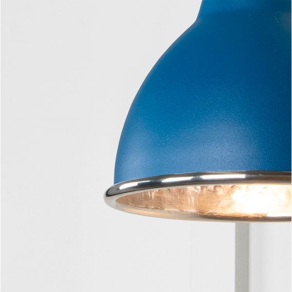 From The Anvil - Hammered Nickel Brindley Wall Light in Upstream - Hammered Nickel  - 49718SU - Choice Handles