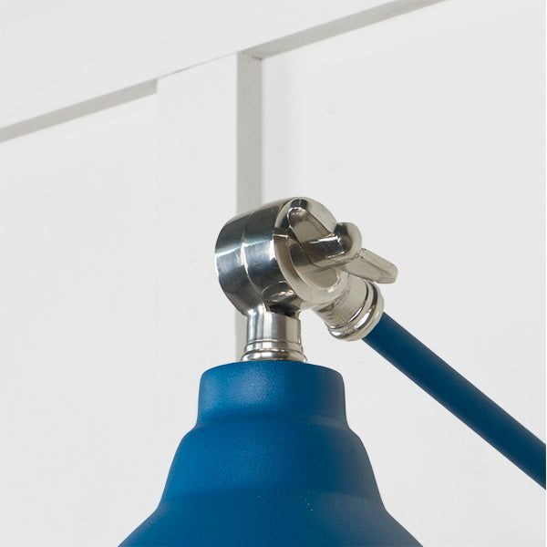 From The Anvil - Hammered Nickel Brindley Wall Light in Upstream - Hammered Nickel  - 49718SU - Choice Handles