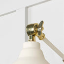 From The Anvil - Hammered Brass Brindley Wall Light in Teasel - Hammered Brass  - 49719STE - Choice Handles
