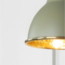 From The Anvil - Hammered Brass Brindley Wall Light in Tump - Hammered Brass  - 49719STU - Choice Handles