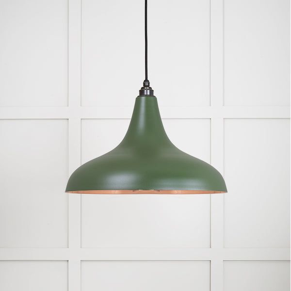 From The Anvil - Smooth Copper Frankley Pendant in Slate - Smooth Copper  - 49720SSL - Choice Handles