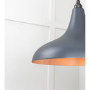 From The Anvil - Smooth Copper Frankley Pendant in Slate - Smooth Copper  - 49720SSL - Choice Handles