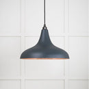 From The Anvil - Smooth Copper Frankley Pendant in Soot - Smooth Copper  - 49720SSO - Choice Handles