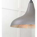 From The Anvil - Smooth Nickel Frankley Pendant in Bluff - Smooth Nickel  - 49721SBL - Choice Handles