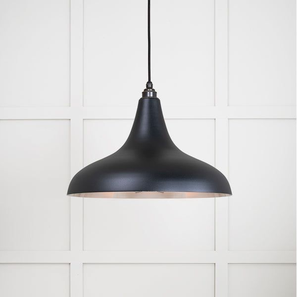 From The Anvil - Smooth Nickel Frankley Pendant in Elan Black - Smooth Nickel  - 49721SEB