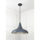 From The Anvil - Smooth Nickel Frankley Pendant in Slate - Smooth Nickel  - 49721SSL - Choice Handles